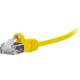 Comprehensive MicroFlex Pro AV/IT CAT6 Snagless Patch Cable Yellow 1ft - Category 6 for Network Device - Patch Cable - 1 ft - 1 x RJ-45 Male Network - 1 x RJ-45 Male Network - Gold Plated Contact - Yellow MCAT6-1PROYLW