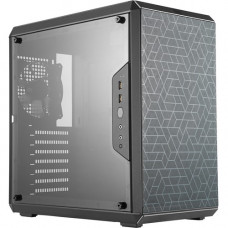 Cooler Master MasterBox Q500L Computer Case - Mid-tower - Black - Steel, Plastic, Acrylic - 2 x Bay - 1 x 4.72" x Fan(s) Installed - 0 - Mini ITX, Micro ATX, ATX Motherboard Supported - 5 x Fan(s) Supported - 0 x External 5.25" Bay - 0 x Interna