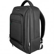 Urban Factory MIXEE Carrying Case (Backpack) for 14" Notebook - Black - Water Proof, Shock Absorbing, Water Resistant - 600D Polyester, 1680D Nylon, Poly Cotton Interior - Shoulder Strap, Handle, Trolley Strap MCB14UF