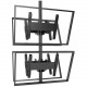 Chief Fusion MCB1X2U Ceiling Mount for TV - 26" to 50" Screen Support - 400 lb Load Capacity - Black MCB1X2U