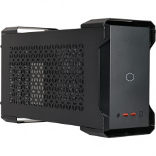 Cooler Master MasterCase NC100 Computer Case - Ultra Compact - Black - Steel, ABS Plastic - 2 x 3.62" x Fan(s) Installed - 1 - Power Supply Installed - NUC (UCFF) Motherboard Supported - 9.90 lb - 2 x Fan(s) Supported - 3x Slot(s) - 2 x USB(s) - 1 x 