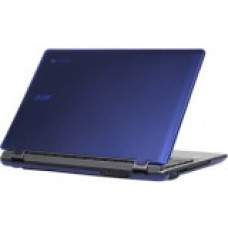 iPearl mCover Chromebook Case - For Chromebook - Blue - Shatter Proof - Polycarbonate MCOVERAC730LBLU