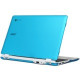 iPearl mCover Chromebook Case - For Chromebook - Aqua - Shatter Proof - Polycarbonate MCOVERACB131AQU