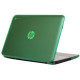 iPearl mCover Chromebook Case - For Chromebook - Green - Shatter Proof - Polycarbonate MCOVERHPC14G4GRN