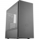 Cooler Master Silencio MCS-S600-KG5N-S00 Computer Case - Mid-tower - Black - Steel, Plastic, Tempered Glass - 10 x Bay - 2 x 4.72" x Fan(s) Installed - 0 - Mini ITX, Micro ATX, ATX Motherboard Supported - 5 x Fan(s) Supported - 1 x External 5.25"