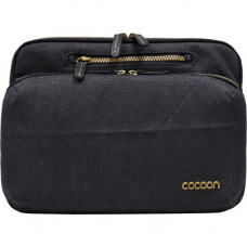 Cocoon GRID-IT! Carrying Case (Sleeve) for 10.1" iPad - Black - Water Resistant - Waxed Canvas - Hand Strap - 4.8" Height x 10" Width x 2" Depth MCS2104BK