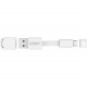 eReplacements USB Data Transfer Cable - USB Data Transfer Cable - First End: 1 x Type A Male USB - Second End: 1 x Micro Type B Male USB - White - TAA Compliance MCU-W-ER