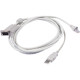 Raritan KVM UTP Cable - RJ-45 Network - HD-15 Male VGA, Type A USB - 6.5ft - TAA Compliance MCUTP20-USB