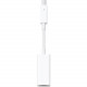 Total Micro Thunderbolt to Gigabit Ethernet Adapter - RJ-45/Thunderbolt Network/Data Transfer Cable for Network Device - First End: 1 x Mini DisplayPort Male Thunderbolt - Second End: 1 x RJ-45 Female Network - 1 Gbit/s - 1 Pack MD463LL/A-TM