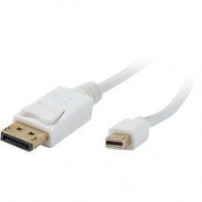 Comprehensive Mini DisplayPort Male to DisplayPort Male Cable 15ft - DisplayPort/Mini DisplayPort for Monitor, Audio/Video Device - 1.35 GB/s - 15 ft - 1 x Mini DisplayPort Male Digital Audio/Video - 1 x DisplayPort Male Digital Audio/Video - Gold Plated 