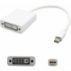 AddOn 8in Mini-DisplayPort Male to DVI-I Female White Active Adapter Cable - 100% compatible and guaranteed to work - TAA Compliance MDP2DVIA