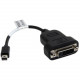Startech.Com Mini DisplayPort to DVI Active Adapter - Mini DisplayPort Male Digital Video - DVI-D (Single-Link) Female Digital Video - Black - RoHS, TAA Compliance MDP2DVIS