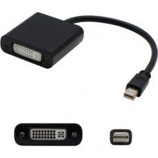 AddOn 8in Mini-DisplayPort Male to HDMI Female Black Active Adapter Cable - 100% compatible and guaranteed to work - TAA Compliance MDP2HDMIAB