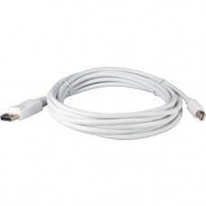 Qvs Mini DisplayPort Male to DisplayPort Male Cable - 9.84 ft DisplayPort A/V Cable for Monitor, Notebook, Audio/Video Device - First End: 1 x Mini DisplayPort Male Digital Audio/Video - Second End: 1 x DisplayPort Male Digital Audio/Video MDPDP-3M