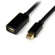 Startech.Com 3 ft Mini DisplayPort 1.2 Video Extension Cable M/F - Mini DisplayPort 4k - DisplayPort for Audio/Video Device - RoHS Compliance MDPEXT3