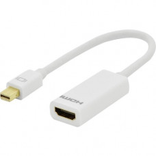 Accortec Mini DisplayPort Male to HDMI Female Adapter - HDMI/Mini DisplayPort for Audio/Video Device, Projector, MacBook, MacBook Pro, MacBook Air - 345.60 MB/s - 3.80" - 1 x Mini DisplayPort Male Digital Audio/Video - 1 x HDMI Female Digital Audio/V