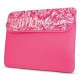 Mobile Edge SUMO Graffiti 8.9" Netbook Sleeve - 7.75" x 10.5" x 1" - Neoprene - Pink ME-SUMO7789X