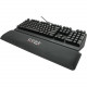Edge Core Gaming 18.5" Gel Wrist Rest - 0.88" x 18.50" x 4" Dimension - Black - Gel Core, Rubber Base, Cloth Surface, Fabric Cover - Anti-fray, Anti-slip MEAGWR1
