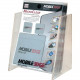 Mobile Edge MicroClear Cleaning Pad - MicroFiber - Silver MEAMC3