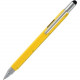 Mobile Edge Multi-Tool Tech Pen/Stylus (Yellow) - Aluminum, Steel - Yellow - Tablet, Smartphone Device Supported MEASPM3