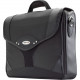 Mobile Edge Select Briefcase - Top-loading - Shoulder Strap, Handle - Leather - Charcoal, Black MEBCS1