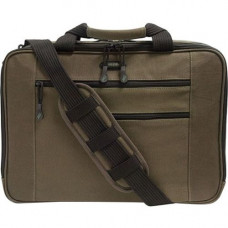 Mobile Edge Eco-Friendly Carrying Case (Briefcase) for 16" Notebook - Olive - Cotton Canvas, Poly Fur Interior - 12.3" Height x 4.5" Width - ECO Compliance MECBC9