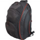 Mobile Edge EVO Laptop Backpack - Black / Red - Backpack - Shoulder Strap - 16" to 17" Screen Support - Ballistic Nylon - Black MEEVO7