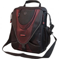 Mobile Edge 9" - 13.3" Mini Messenger - Top-loading - 9" to 13.3" Screen Support - 13" x 12" x 5" - Ballistic Nylon - Black, Red - TAA Compliance MEMMS7