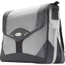 Mobile Edge Premium Messenger Case - Top-loading - Shoulder Strap - Ballistic Nylon - Silver, Black MEMP02