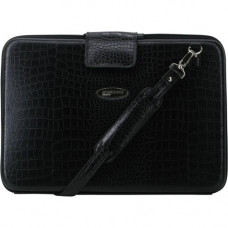 Mobile Edge Large Faux-Croc Portfolios - Top-loading - EVA (Ethylene Vinyl Acetate) - Black MEPFC1-L