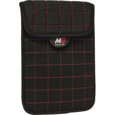 Mobile Edge Neogrid Carrying Case (Sleeve) for 7" Tablet PC - Black with Red Accent - Neoprene, Polysuede Interior - Quilted - 8" Height x 6" Width x 0.5" Depth MESST177