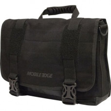 Mobile Edge ECO Carrying Case Rugged (Messenger) for 14" to 15" MacBook Pro - Black - Cotton Canvas - Shoulder Strap, Clip - 10.5" Height x 15.5" Width x 4" Depth MEUME1