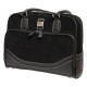 Mobile Edge Classic Carrying Case (Tote) for 14" to 14.1" Ultrabook - Black - Corduroy, Poly Fur Interior - Shoulder Strap - 12" Height x 15.5" Width x 6" Depth MEWCCS