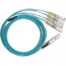 Accortec 100GbE to 4x25GbE (QSFP28 to 4xSFP28) MMF Active Optical Splitter Cable - 9.84 ft Fiber Optic Network Cable for Network Device, Switch, Server - First End: 1 x QSFP28 Male Network - Second End: 4 x SFP28 Male Network - 12.50 GB/s - Splitter Cable