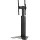 Chief Fusion Manual Height Adjustable Stretch Portrait Stand - 125 lb Load Capacity - Floor - Black MFAUBSP