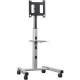 Chief MFCUB700 Display Stand - Up to 55" Screen Support - 125 lb Load Capacity - 77.8" Height x 37.1" Width x 32.1" Depth - Black - TAA Compliance MFCUB700