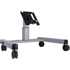 Milestone Av Technologies Chief MFQUB - Cart - for flat panel - aluminum - black - screen size: up to 50" - TAA Compliance MFQUB