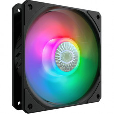 Cooler Master SickleFlow Cooling Fan - 1 Pack - 1 x 120 mm - 1 x 62 CFM - 27 dB(A) Noise - Rifle Bearing - 3-pin ARGB, 4-pin PWM - ARGB LED - 18.3 Year Life MFX-B2DN-18NPA-R1