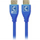 Comprehensive Pro AV/IT HDMI Audio/Video Cable - HDMI for Audio/Video Device - 2.25 GB/s - 9 ft - 1 x HDMI Male Digital Audio/Video - 1 x HDMI Male Digital Audio/Video - Gold Plated Connector - Shielding - Cool Blue MHD18G-9PROBLU