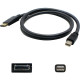 AddOn DisplayPort/Mini DisplayPort Audio/Video Cable - 10 ft DisplayPort/Mini DisplayPort A/V Cable for Audio/Video Device - Mini DisplayPort Male Digital Audio/Video - DisplayPort Male Digital Audio/Video - Supports up to 3840 x 2160 - Black - 1 MINIDP2D