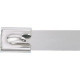 Panduit Pan-Steel Cable Tie - Natural - 25 Pack - 900 lb Loop Tensile - Stainless Steel - TAA Compliance MLT12SH-Q316