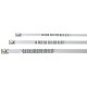 PANDUIT Pan-Steel MLT Series Wave-Ty Superior Grip Stainless Steel Tie - 50 Pack - 200 lb Loop Tensile - TAA Compliance MLT2.7WS-LP