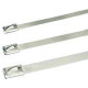 PANDUIT Enhanced Pan-Steel MLT Series Self-Locking Stainless Steel Cable Tie - 50 Pack - TAA Compliance MLT2EH-LP