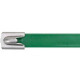 Panduit Pan-Steel Cable Tie - Green - 50 Pack - 250 lb Loop Tensile - Polyester, Stainless Steel - TAA Compliance MLTFC4H-LP316GR