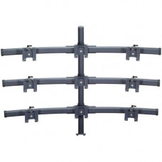 Premier Mounts MM-BE429 Desk Mount for Flat Panel Display - Black - 10" to 24" Screen Support MM-BE429