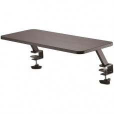 Startech.Com Monitor Riser Stand - Clamp-on Monitor Shelf for Desk - Extra Wide 25.6"/65 cm - For up to 34" Monitors - Black (MNRISERCLMP) - Free up desk space and minimize clutter, by raising your monitor and small accessories with this Monitor