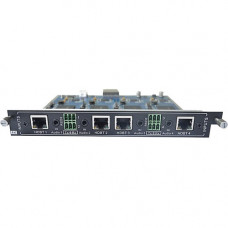 Kanexpro 4-Input HDBaseT Card for Modular Matrix with 4K - Black - Metal MOD-IN-CAT6-4K