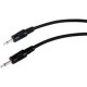 Comprehensive Standard Audio Cable - 10 ft Audio Cable for Audio Device - First End: 1 x Mini-phone Male Audio - Second End: 1 x Mini-phone Male Audio - Black MP-MP-10ST