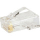 Panduit Pan-Plug MP588-C Network Connector - 100 Pack - 1 x RJ-45 Male - Clear - TAA Compliance MP588-C