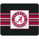 CENTON OTM University of Alabama Black Mouse Pad, Banner V1 - University of Alabama - Black - Rubber Base - Slip Resistant MPADC-ALA-BD1